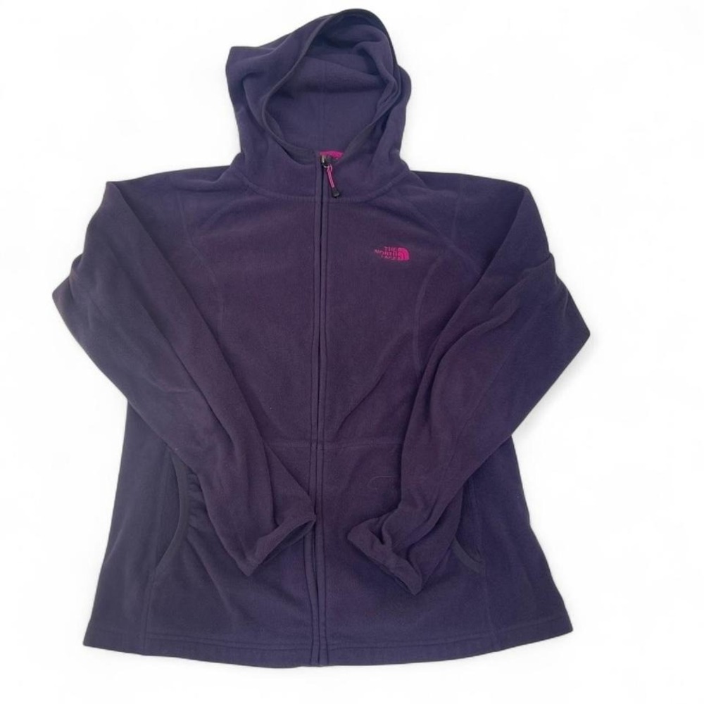North face purple fleece womans